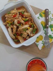 Pollo mechado 500 gr / 1 KG