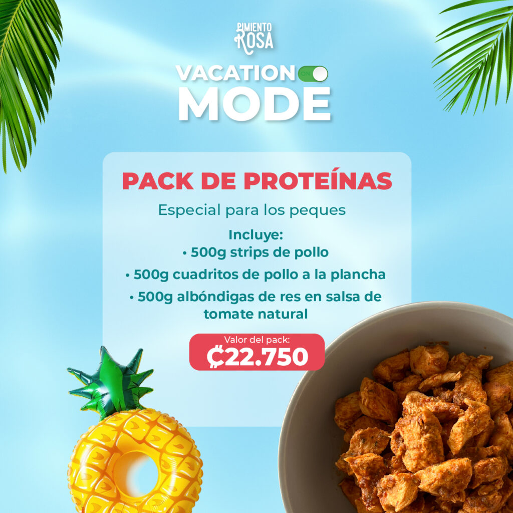 Pack de proteínas VACATION MODE de Entrega Inmediata - Imagen 1