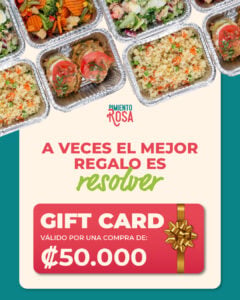 Gift card 50 mil colones