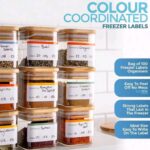 50 Stikers para rotulacion de alimentos  Congelados - Entrega Inmediata