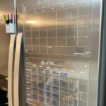 Planificador acrílico mensual y de comidas - Entrega Inmediata