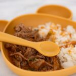 Carne mechada en salsa de tomate natural (porción de 100 g) - Entrega Inmediata