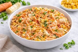 Ensalada repollo, zanahoria y jalapeños Entrega inmediata