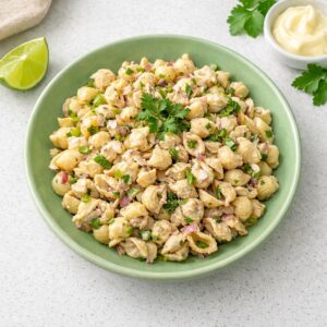 Ensalada de caracolitos con atún , 4 tazas  Entrega inmediata