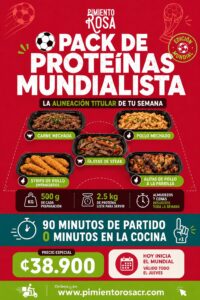 Pack de Proteínas Mundialista  de Entrega Inmediata