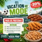 Pack de proteínas VACATION MODE de Entrega Inmediata