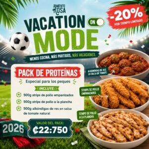 Pack de proteínas VACATION MODE de Entrega Inmediata