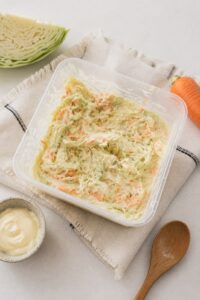 Ensalada coleslaw, presentación 4 tazas Entrega Inmediata