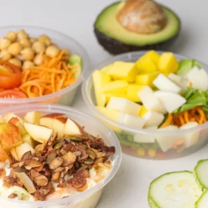 Extra fibra · 5 ensaladas · +4,5 g c/u · +22,5 g por semana